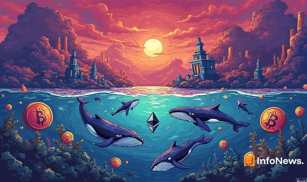 Whale Activity Spikes in Bitcoin and Ethereum Market