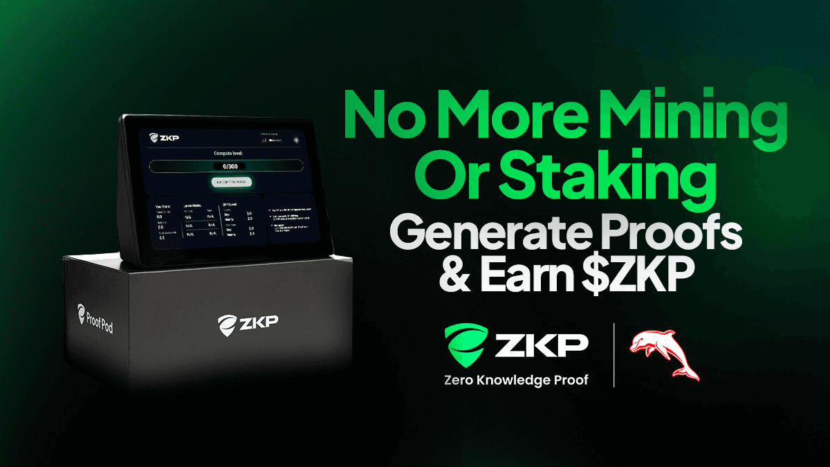 XRP Drops 31% & Stellar Struggles, Buyers Shift to Zero Knowledge Proof’s Hardware Pods to Earn Rewards Daily
