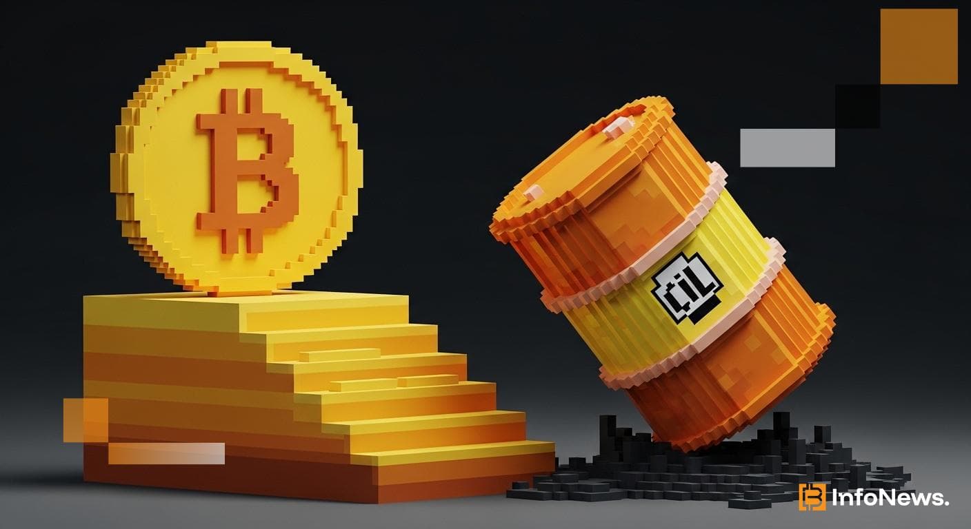 Bitcoin steadies above $70k as oil plunges on Trump remark