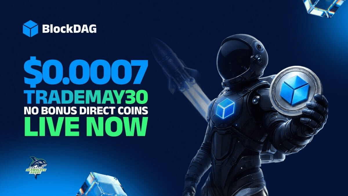 BlockDAG Drops TRADEMAY30 Code for Early Supporters! More Updates on Cardano Crypto Stability & Hyperliquid Coin Trend