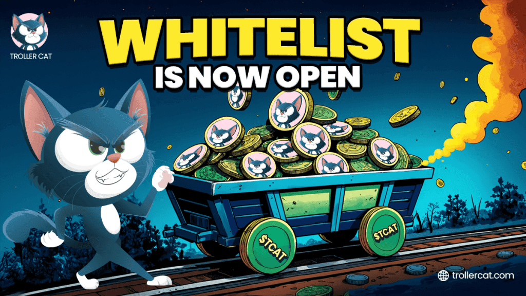 Troller Cat Is the Best Meme Coin to Watch—Early Whitelist Access Could Be a Jackpot