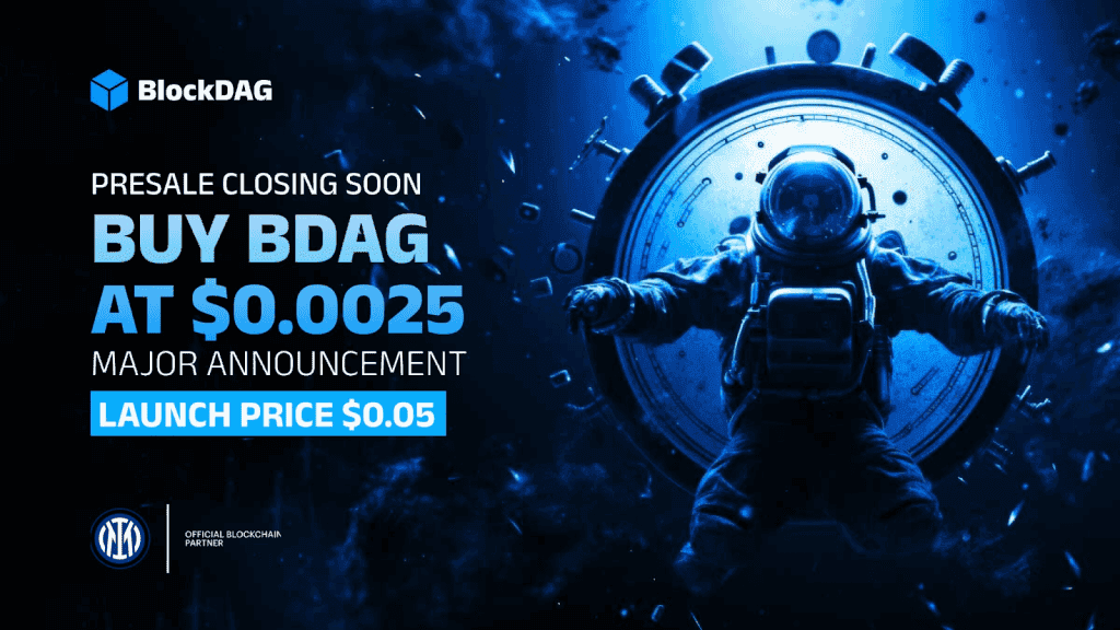 BlockDAG’s $0.0025 Price Sparks FOMO as Cosmos Looks to Rebound and Cronos Climbs 10%