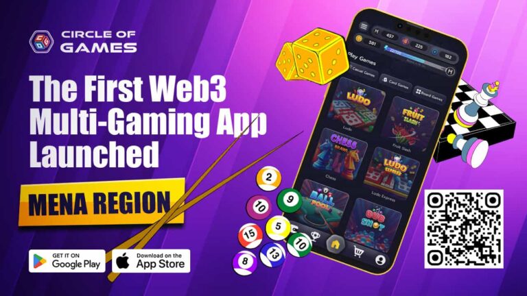 Nazara & The Hashgraph Group backed Circle of Games Unveils Next-Gen Web3 Multi-Gaming App in MENA Region