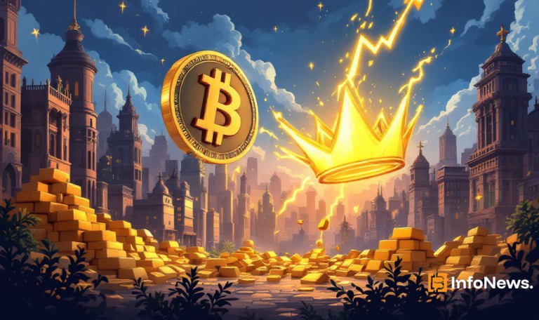 Gold Market Cap Significantly Surpasses Bitcoin’s Valuation