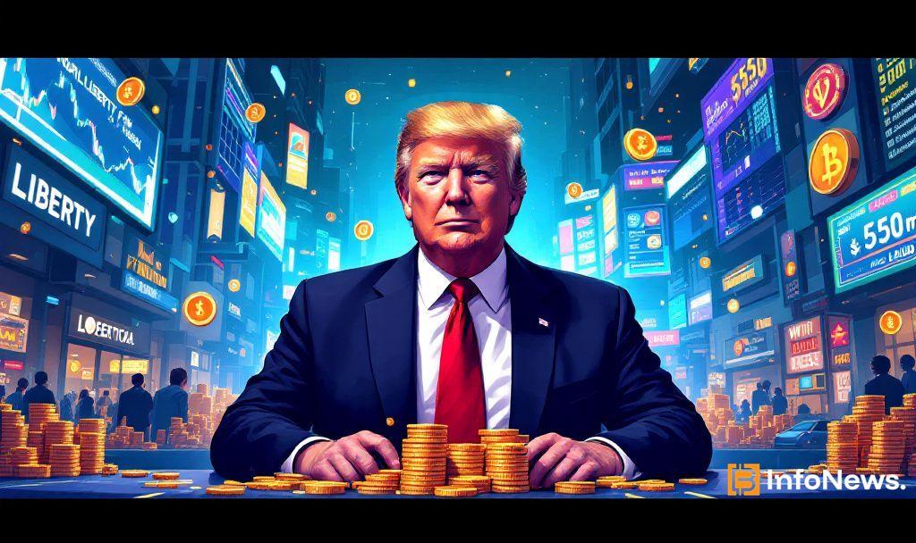 Trump Crypto Project Raises $550 Million in Token Sales