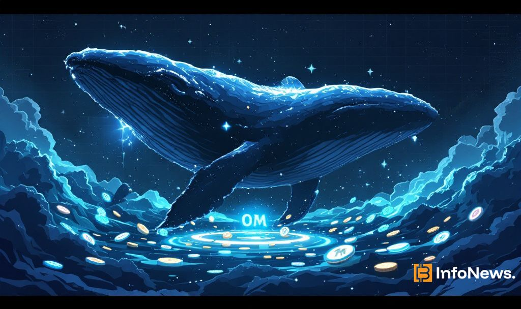 Whale Unbonds 7.69 Million OM, Market Reaction Expected