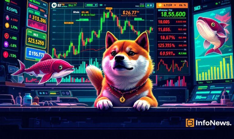 Shiba Inu Whale Transactions Spike Amid Falling Reserves