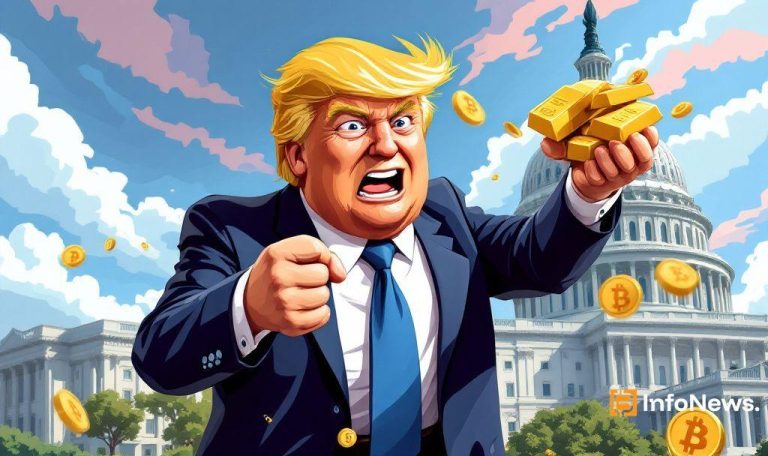 Trump Admin May Utilize Gold Profits for Bitcoin Reserves