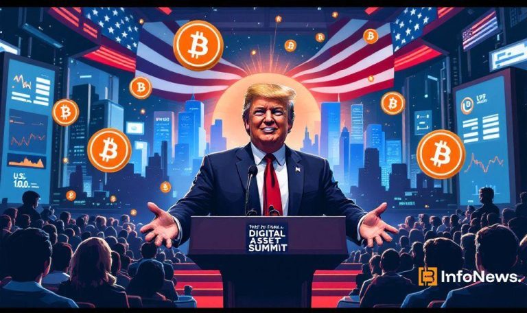 Trump Calls for Stablecoin Legislation at Digital Asset Summit