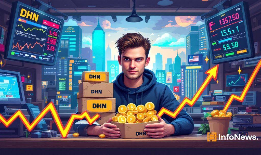 Vitalik Buterin Sells 5,000 DHN Tokens, Affecting Market