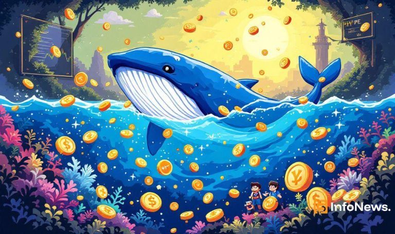 Whale Acquires 315,070 HYPE Tokens in Major Purchase