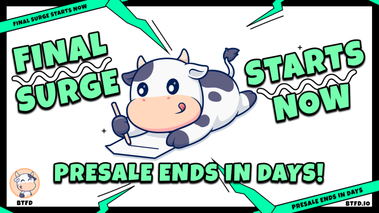 Missed Peanut the Squirrel’s Early Run? BTFD Coin’s FINAL200 Bonus and $0.0002 Presale Offer 12,000+ Bulls a Shot at $900K from $10K
