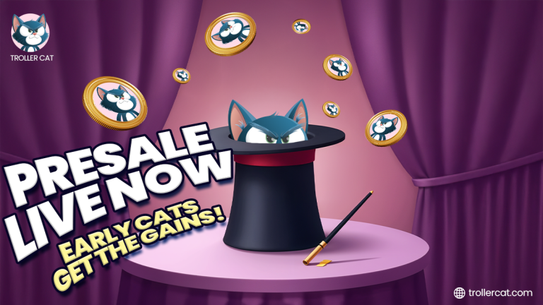 Troller Cat Presale Live as Pepe and Bonk Rally: Best Cryptos for Beginners