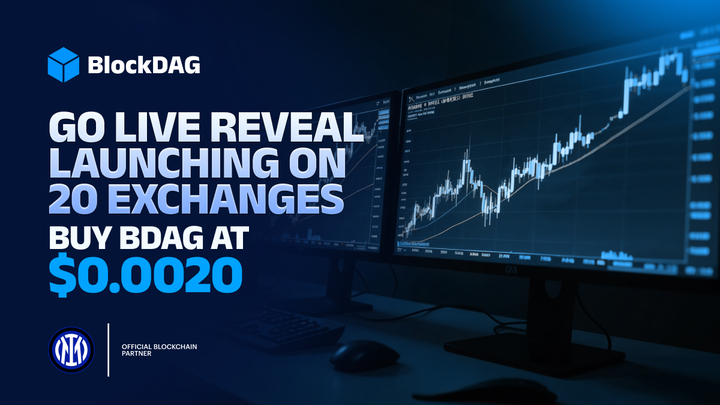 Upcoming BlockDAG GO LIVE Reveal: 5 CEXs Revealed, Dogecoin & Cardano Surge