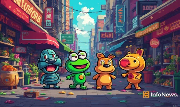 Meme Cryptos PEPE, FLOKI, BONK Surge in Market Rally