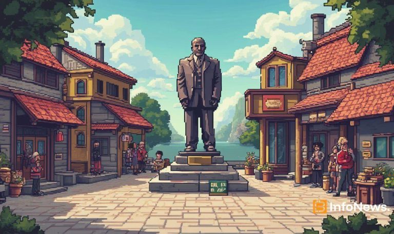Bitcoin Creator Statue Unveiled in Fornelli, Italy