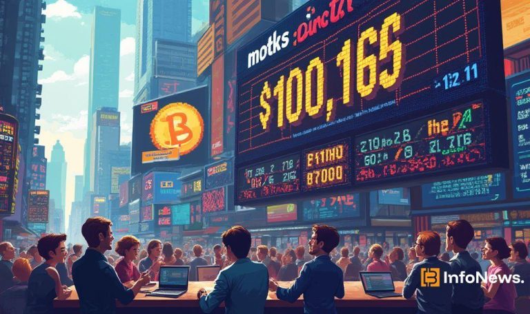Cryptocurrency Market Surges; Bitcoin Hits $106,186