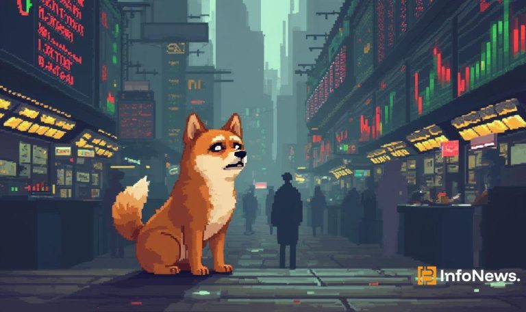 Shiba Inu Whale Transactions Drop 66% Amid Market Fluctuations
