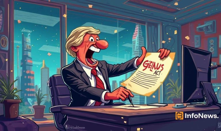 Trump Signs GENIUS Act, Revolutionizing U.S. Crypto Regulation
