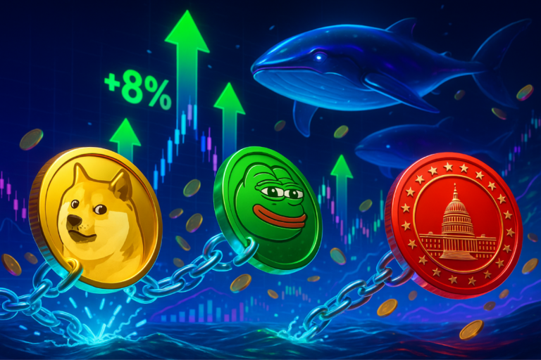 Dogecoin and PEPE Rally in 2025 — MAGACOIN Joins the Race For Gains