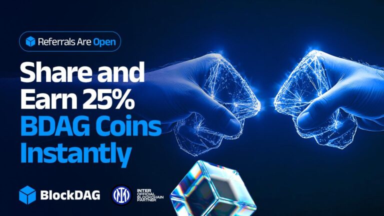 BlockDAG’s $250 Referral Bonus and $376M Presale Outshine Stellar and Sui