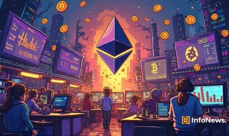 Ethereum Reaches New High, Bitcoin Declines Amid Market Shifts
