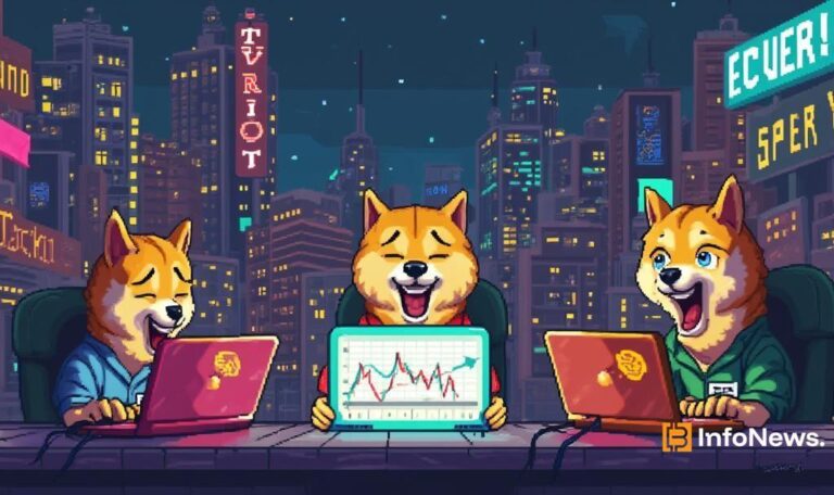Dogecoin Aims for 50% Surge Amidst Technical Patterns