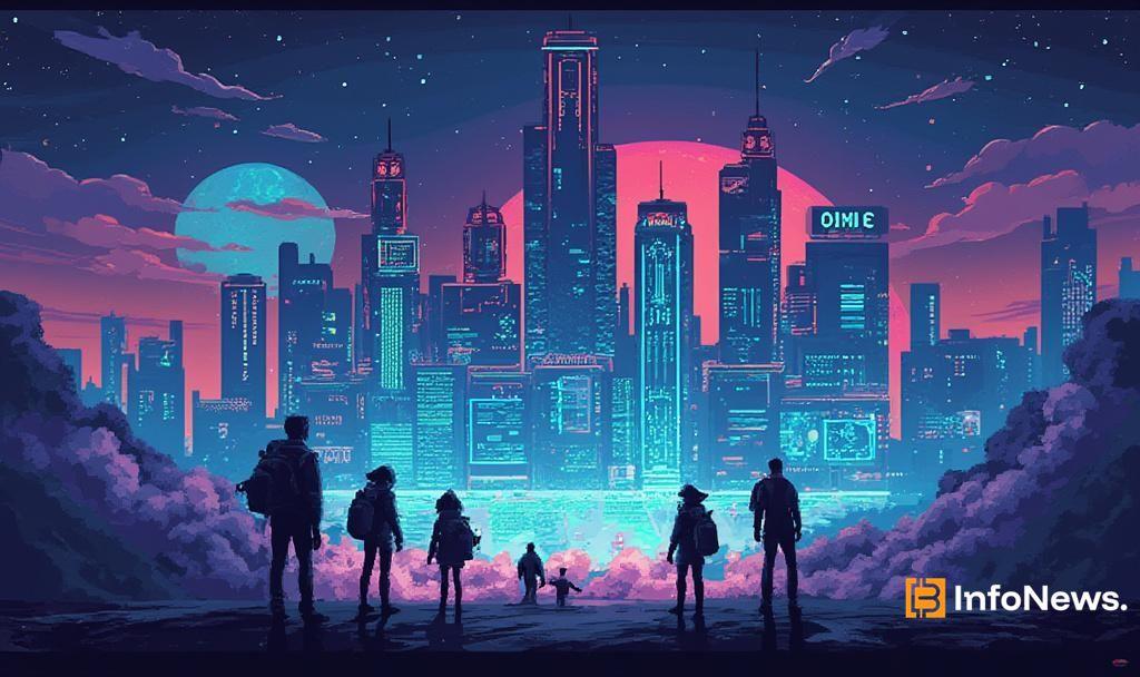 futuristic cityscape