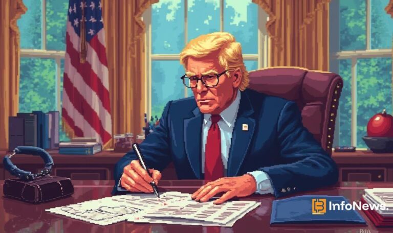 Trump Signs Order Allowing Crypto in 401(k) Plans