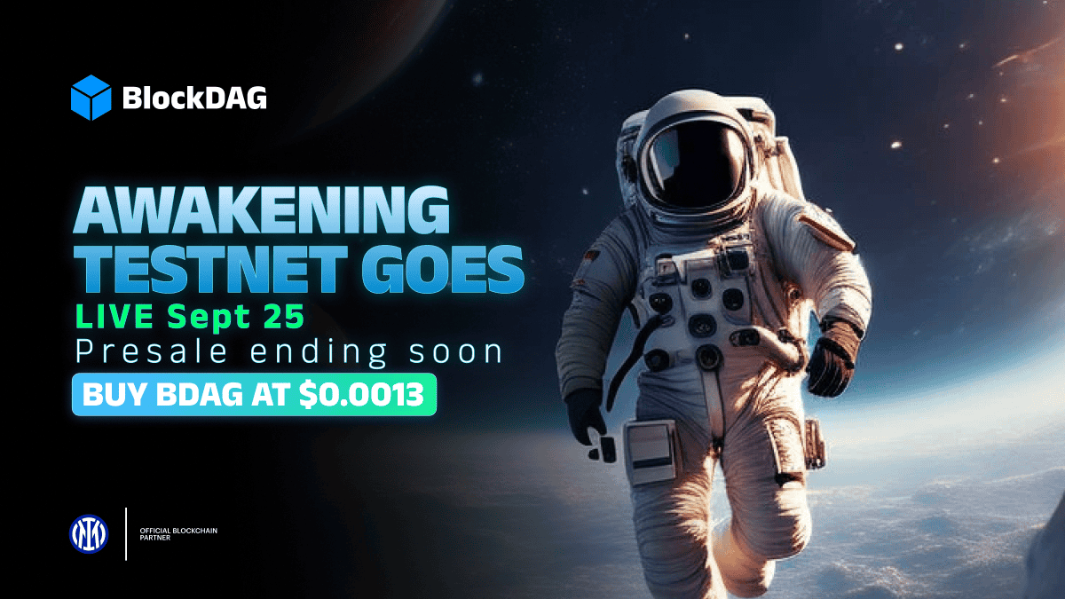 BlockDAG Awakening Testnet Goes Live on Sept 25, While Bitcoin Hyper & Lyno AI Still Push Promises