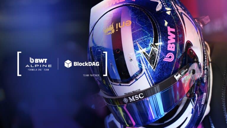 Ozak AI & HYPER Seen Weak as BDAG Grows with BWT Alpine Formula 1® Team Deal