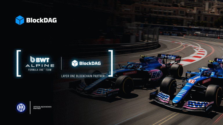 BlockDAG $40M Monthly Growth & Alpine Formula 1® Sponsorship Boost Its Momentum