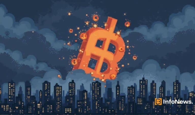 Bitcoin Faces Historic Flash Crash Amid Gold Rally