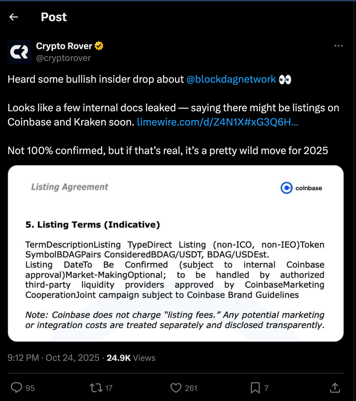 Latest Market News: Crypto Rover Confirms BlockDAG’s Coinbase & Kraken Listings as Traders Ditch XRP and TAO! 4 image 115