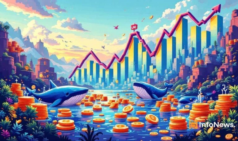Uniswap's UNI Rises 73% Amid Whale Activity and Token Burn Plan