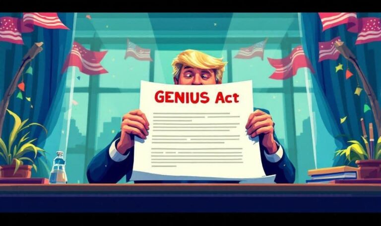 Trump Signs GENIUS Act, Ending U.S. Shutdown