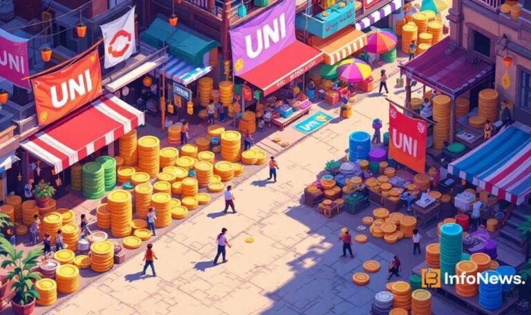 Uniswap Reaches Record $116B Monthly Volume Amid UNI Token Changes