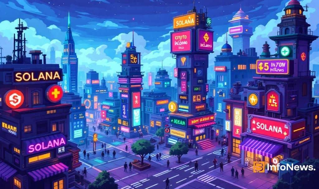 Solana ETFs Surge Amid Bitcoin and Ether Outflows