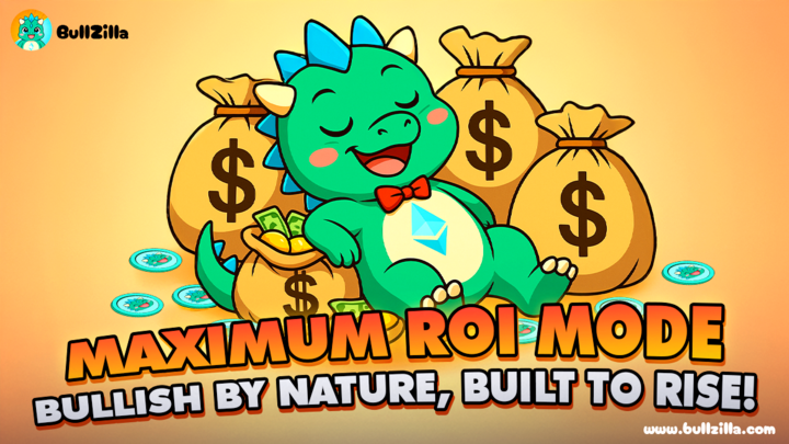 Colorful advertisement for BullZilla