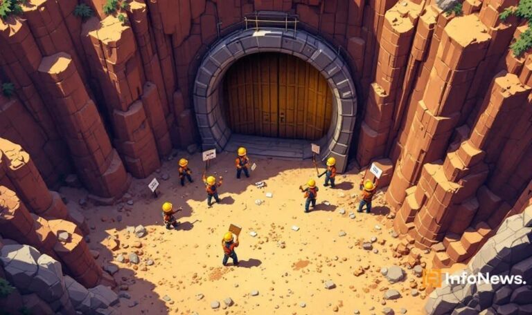 Striking Workers Block Access to Chilean Copper Mines