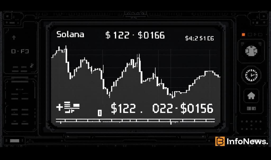 Solana Faces Selling Pressure, Drops to $122-$126