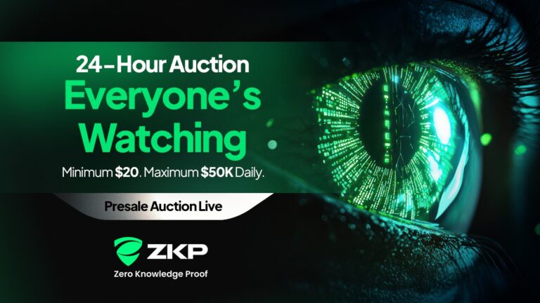 ZKP’s Stage 2 Presale With 190M Tokens Per Day Draws Major Market Interest While ETH & DOGE Lose Momentum