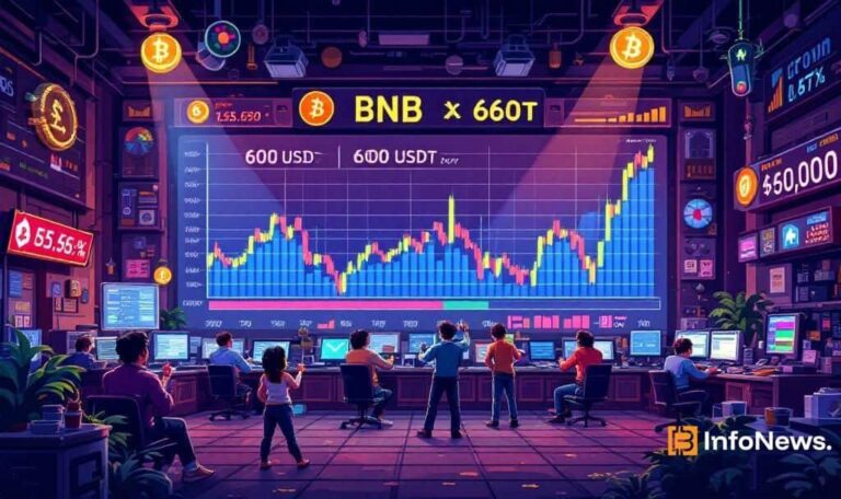 BNB Dives Below 600 USDT Before Quick Recovery