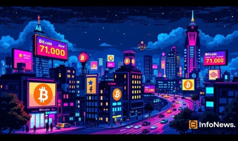 Bitcoin Surges Past $71,000 Amid Market Volatility