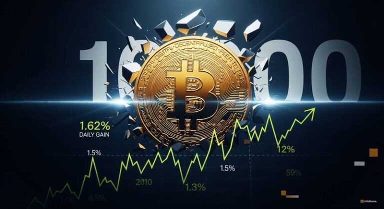 Bitcoin Breaks $71,000 as BTC Posts 1.62% Daily Gain