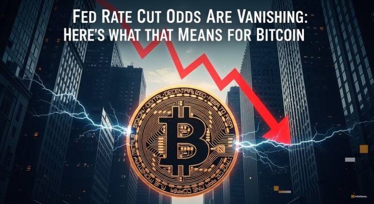 Fed Rate Cut Odds Are Vanishing — Here’s What That Means for Bitcoin