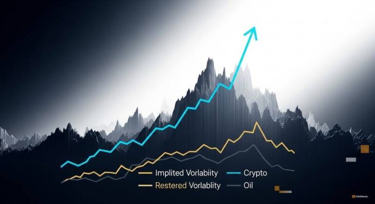 Gate Research: Crypto Implied Volatility Stays High as Gold and Oil Vol Retreats