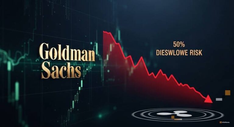 Goldman Sachs Holds $152M in XRP ETF — Yet XRP Faces 50% Downside Risk