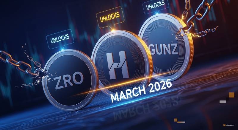 token unlocks march 2026 zro humanity protocol gunz thumbnail