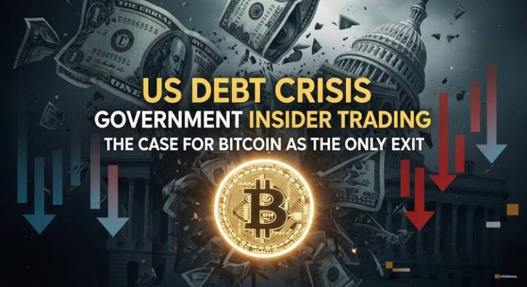 US Debt Crisis and Government Insider Trading: The Case for Bitcoin as the Only Exit